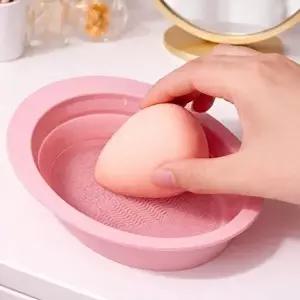 WL 화장 뷰티소품 청소틀 메이크업 브러쉬를 위생적으로 세척 트레이BM-325-WFNMX28