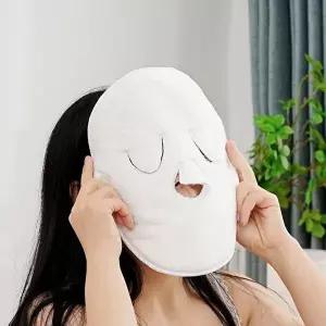 WL 극세사 얼굴 스팀 타올 모공 열기 페이스 수건 타월-WFNMX1O