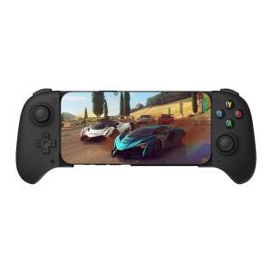 안드로이드 기기용 8BitDo 얼티밋 모바일 게임 컨트롤러, 홀 효과 조이스틱 및 트리거가 있는 블루투스 컨트롤러(블랙)