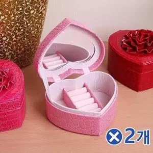 TBZ 악어무늬 인조가죽 보석함 13타입-색상랜덤x2개-WFNN7GO