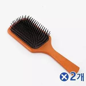TBZ 가저용 원목 클래식 헤어빗x2개 머리카락빗 가발빗-WFNNDGN