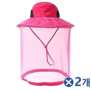 TBZ 레저활동 벌레차 단 방충 등산모자-핑크x2개 캠핑모자-WFNNQK6