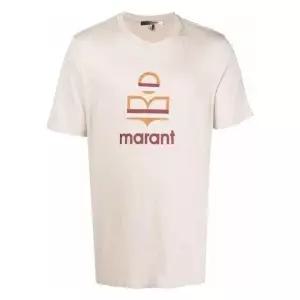 이자벨마랑 로고 프린팅 린넨티 TS0427 22P049H 23EC