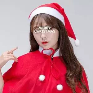 고품질 TBZ 크리스마스 일반형 국산 산타모자(중) 파티의상 소품 파티소품 파티의상 코스튬 WFNHH61