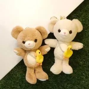 [하프클럽/]TBZ 러블리 가방 테디베어 곰돌이 키링 가방고리 2Colors