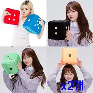 고품질 TBZ 축제체육대회 게임용품 스펀지주사위-대형 x2개 가족놀이 재미있는게임 감각놀이 WFNHHZD