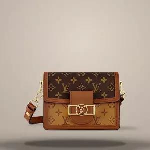 [LOUIS VUITTON]루이비통 도핀 미니 모노그램 리버스 캔버스 핸드백 M45959 157285510