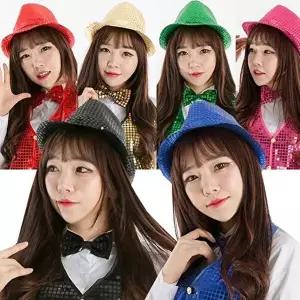 고품질 TBZ 축제체육대회 반짝이포인트 모자 파티용품 코스튬 파티소품 파티세트 코스튬 파티의상 WFNHOSI