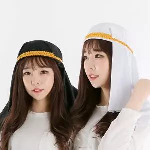 고품질 TBZ 축제파티 아랍히잡 분장용품모자 파티분장 행사용변장 행사소품 행사용변장 의상소품 WFNHP8G