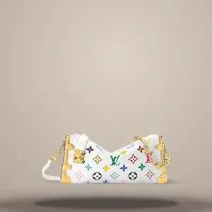 루이비통 MUST IT_ LV x TM 슬림 트렁크 멀티컬러 화이트 M27737