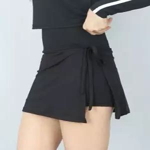 파라노말샵 속바지) 리본 래쉬 치마바지 )