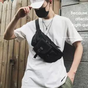 힙색 보조 가방 크로스백 데일리백 자전거 TK-P084 허리가방 배달 웨이스트백 허리색