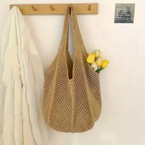 여름 니트 네트 데일리 여행용 패션잡화 bag 패딩 여성 구름백 보조 지갑 덤블 직장인 학생