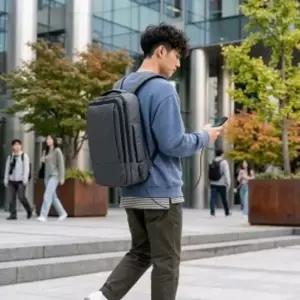 요크USB충전확장백팩캐주얼직장인대학생노트북 대용량백팩 노트북백팩