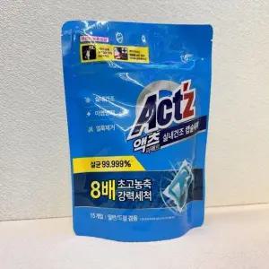 [하프클럽/]액츠 캡슐세제 15입 세탁 세제