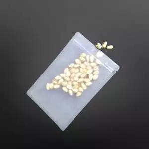[하프클럽/]포장봉투 지퍼백 무광 PET 8x11cm 100매