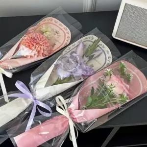 [하프클럽/]포장지 홀더 꽃다발 보관함 레트로 10p