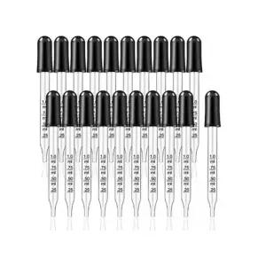 화학실험용 1ml 유리 스포이드 20개 A2886