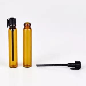 2ml 과학원리 탐구 실험교구 갈색 미니 유리병 5개