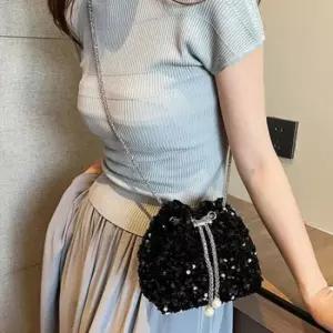 여성 미니 트윙클 스팽글 복조리 크로스백 가방 숄더백 복조리가방 스팽글 작은가방