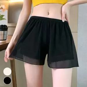 홈웨어 비침방지 더블 3부 레이스 속바지 3부속바지 레이스속바지 더블속바지 속치마
