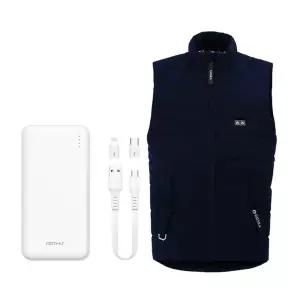 고스카 USB 온열 발열조끼 블랙 네이비 와인 GV-100