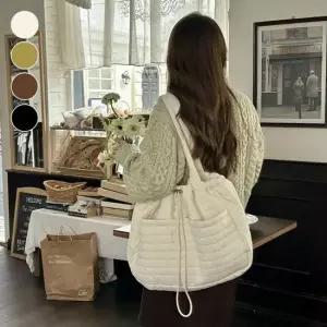대용량 캔버스백 퀼팅백 미니백 여성가방 빅사이 빅백 쇼퍼백 퀼팅백 데일리백 미니백