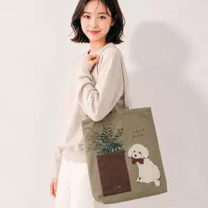 데일리백 캔버스 숄더백 포켓 토트백 여성가방 캔버스백 빅백 쇼퍼백 데일리백 미니백