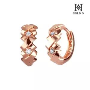 [골드앤] 14K 크로스샤인 귀걸이 RG