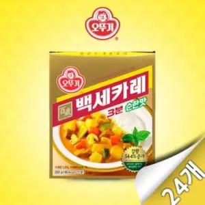 [오뚜기] 백세카레 3분 순한맛 200g x 24개