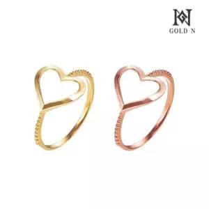 [골드앤] 14K 포니하트 반지