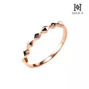 [골드앤] 14K 블랙섀도우 반지 RG