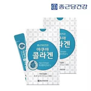 종근당건강 아쿠아 콜라겐 30포 2박스
