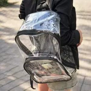물놀이 여행용 빅사이즈 PVC 가방 비치백 백팩 투명 여성백팩 스트링백팩 여자백팩