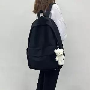디자인 블랙 백팩 책가방 LKB1217 캐주얼 심플 여성백팩 스트링백팩 여자백팩 미니백팩