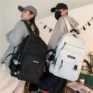 데일리 패치 자수 백팩 멀티레이어 대용량 캐주얼 여성백팩 스트링백팩 여자백팩