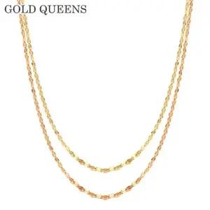 [골드퀸즈]14K 1.5mm 트윙클 체인 목걸이