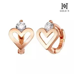 [골드앤] 14K 츄잉하트 귀찌 RG