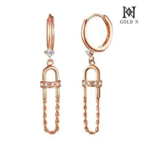 [골드앤] 14K 루이체 귀걸이