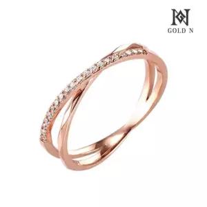 [골드앤] 14K 크로스홀릭 반지
