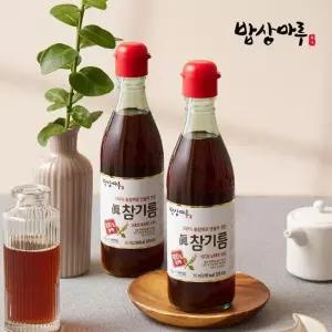 [밥상마루] 참기름 350ml 1+1