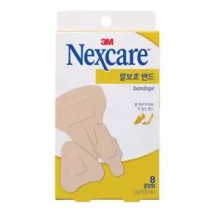 발보호 밴드 풋케어 뒤꿈치보호쿠션 반창꼬 혼합 보호 발가락 8매