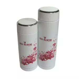 꽃무늬 보온보냉물병 스테인리스 350ml