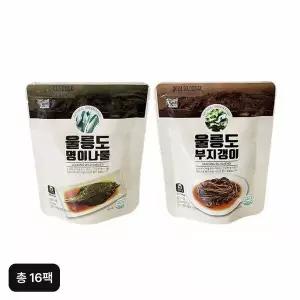 [NS홈쇼핑]울릉도 명이나물&부지갱이절임 세트(명이나물 150gX8팩+부지갱이절임 150gX8팩)..[36010707]
