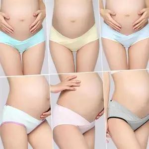 임산부 팬티 임산부 드로즈 3종세트(M-XXL) 쿨 크로스 여름 코튼