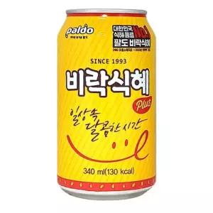 [팔도] 팔도 비락식혜 340ml 48개 명절 잔치 캔식혜 전통음료