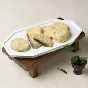 대통령표창 대월떡집 콩 쑥개떡 60g x 24개