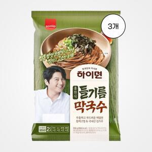 [삼립] 하이면 들기름 막국수 358g, 3개