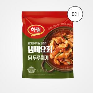 [하림] 냄비요리 닭 두루치기 600g, 5개