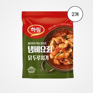 [하림] 냄비요리 닭 두루치기 600g, 2개